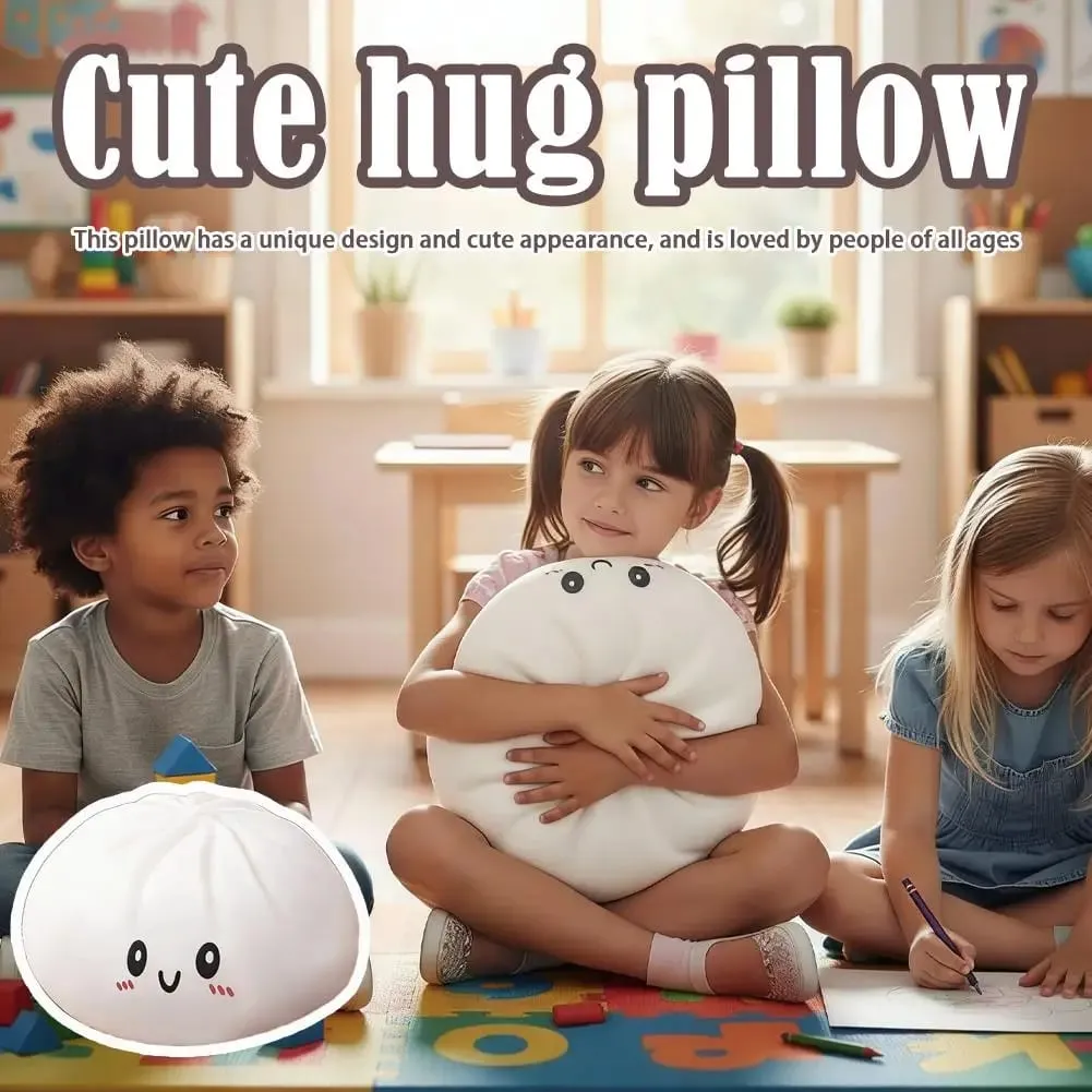 25cm Giant Dumpling Squishy Toy Giant Maltose Squeeze Stress Relief Toy Jumbo Sensory Fidget Ball for Adults