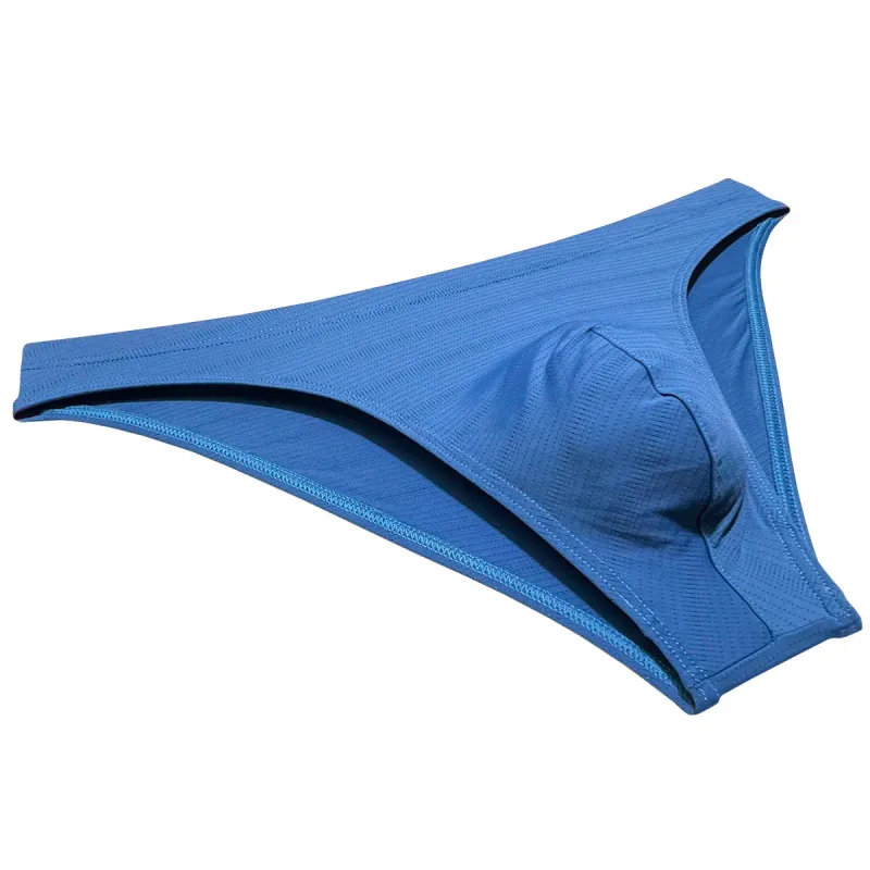 Ultrathin Briefs Men's Underwear Enhancing Pouch Male Bikini Low Rise Underpants Summmer Single Layer Everyday Comfort