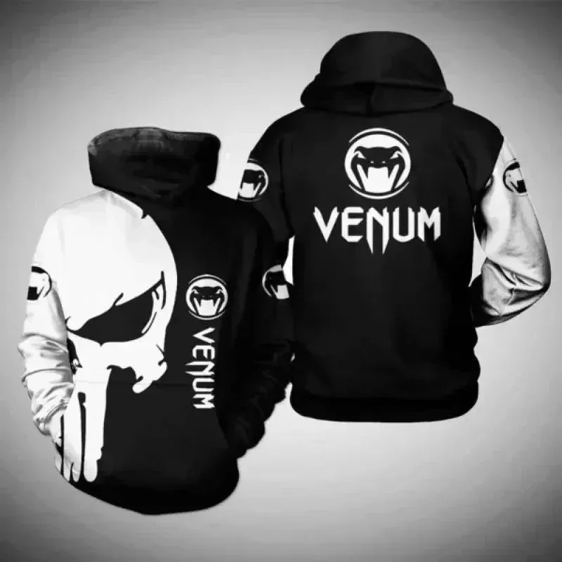 Men's sports hoodies Men's Boxing Suit Wolf Domineering Pattern Suitable For Outdoor Fashion Wearing hoodie Men's Clothing tops