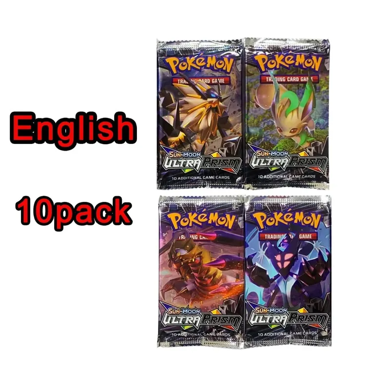 ** 360Pcs EnglishPokémonCards SunMoon Destined PSrismatic Evolutions Scarlet Violet 151 PALDEAN Booster Battle Transaction Card