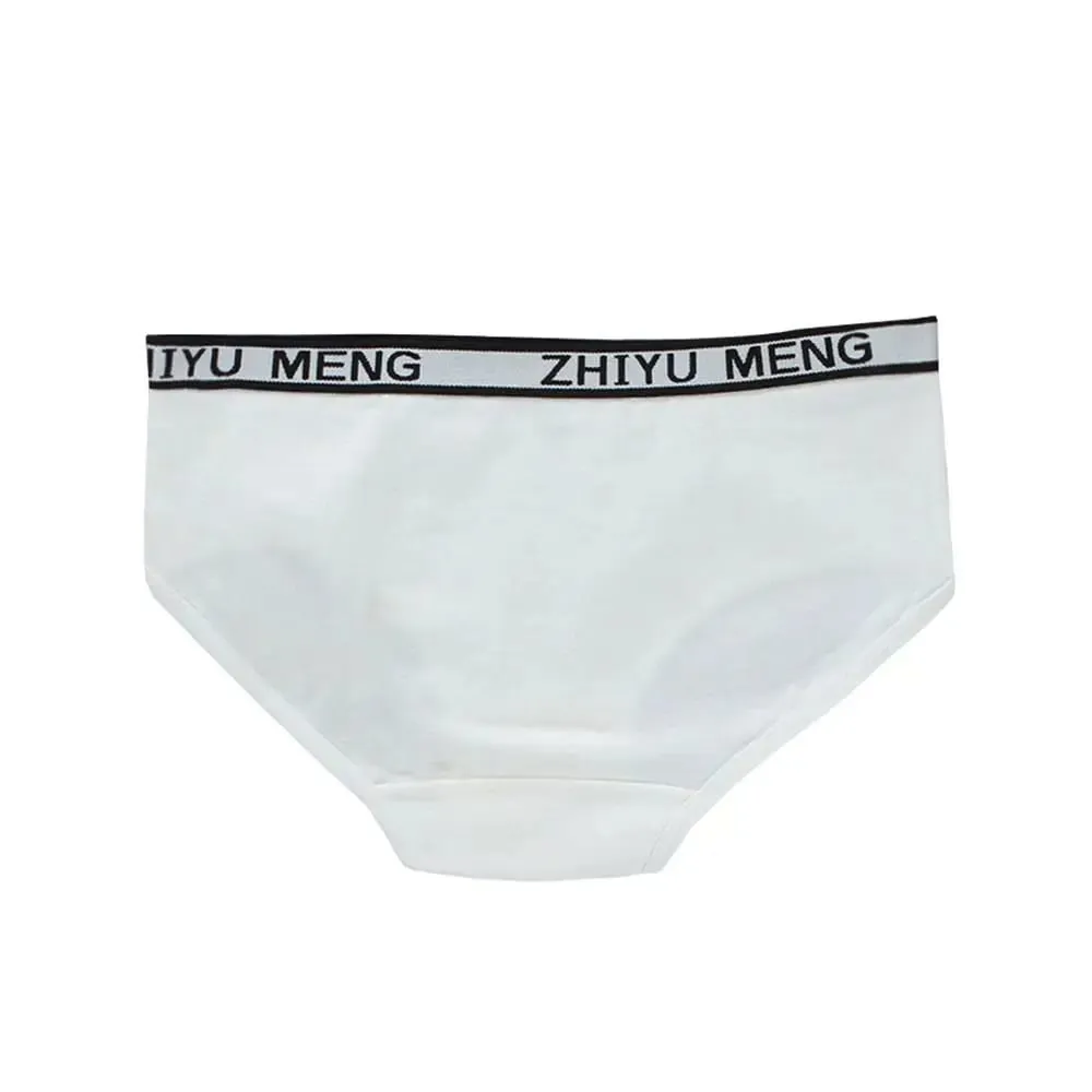 1Set Casual Cotton Girls Bras Panties Sets Breathable Elastic Lingerie Set Comfortable Letter Sport Brassiere