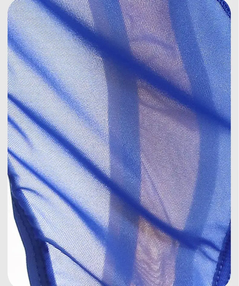 Ultra-thin Breathable Japanese-Style Transparent Sexy Men's Underwear Triangle Briefs With Smooth Ice Silk And Low Waistline — image 4
