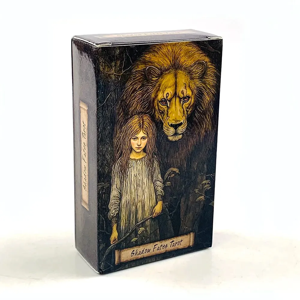 Shadow Fates Tarot Deck - 78 Cards Meditation Divination Cards for Self-Reflection & Spiritual Growth Ideal for Introverts