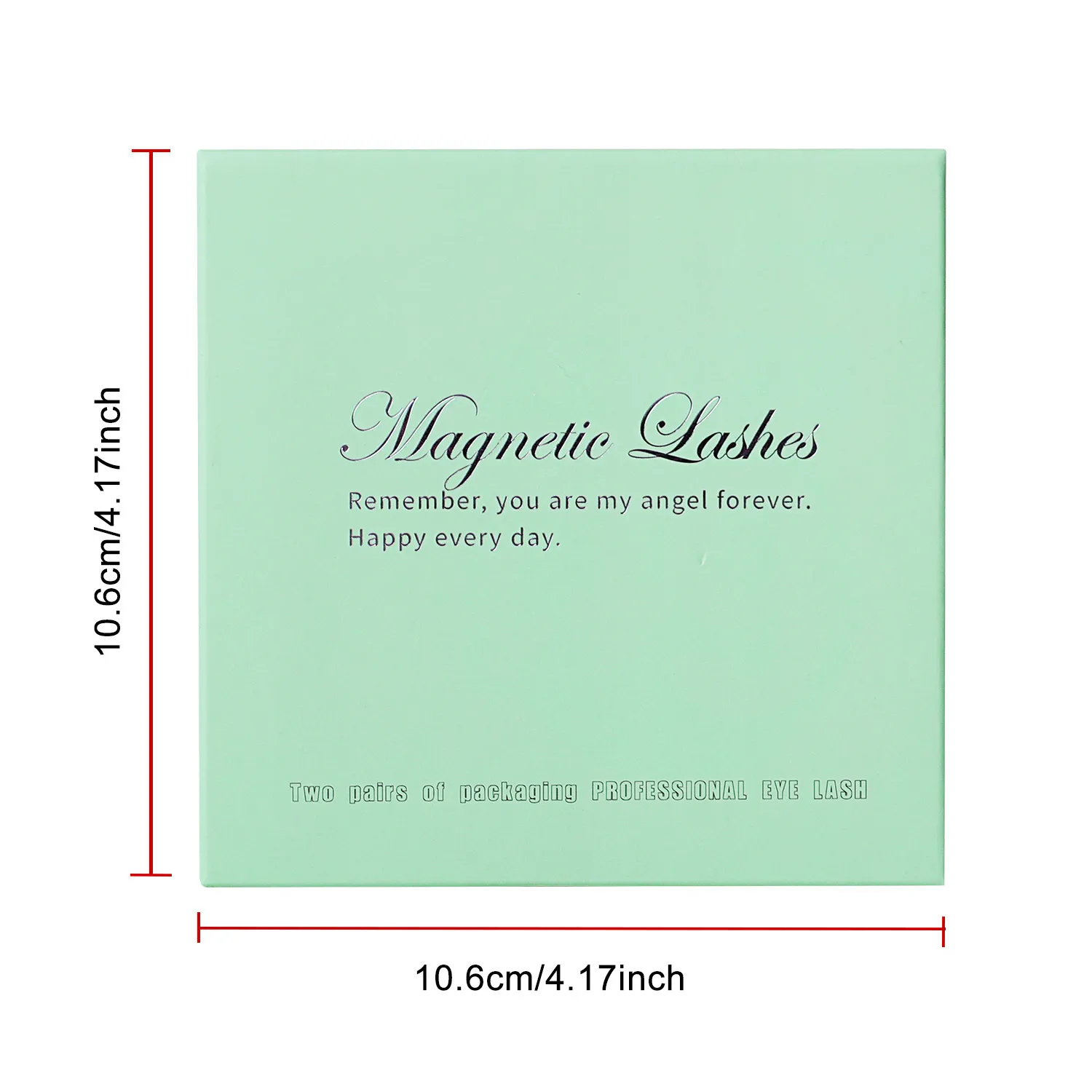 2 Pairs Magnetic False Lashes Natural Wispy Magnetic Eyelashes Portable All-in-one Case Reusable No Glue Eye Lashes Customized