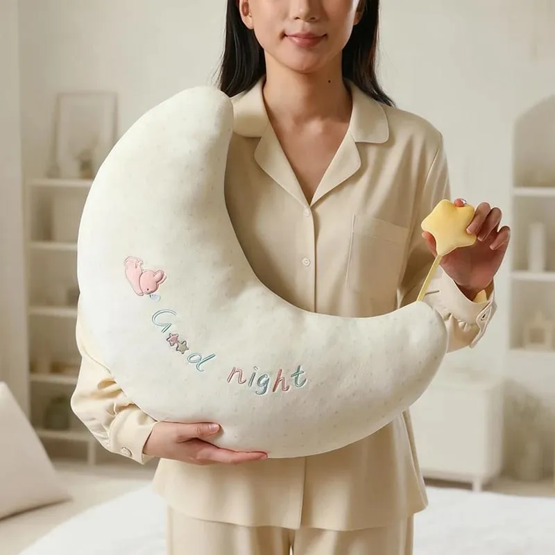 ใหม่ตุ๊กตา Cloud Moon Star หมอน Plush เบาะนุ่มของเล่นเด็กเด็กสาวคริสต์มาสของขวัญ Room ตกแต่งรถ — image 6