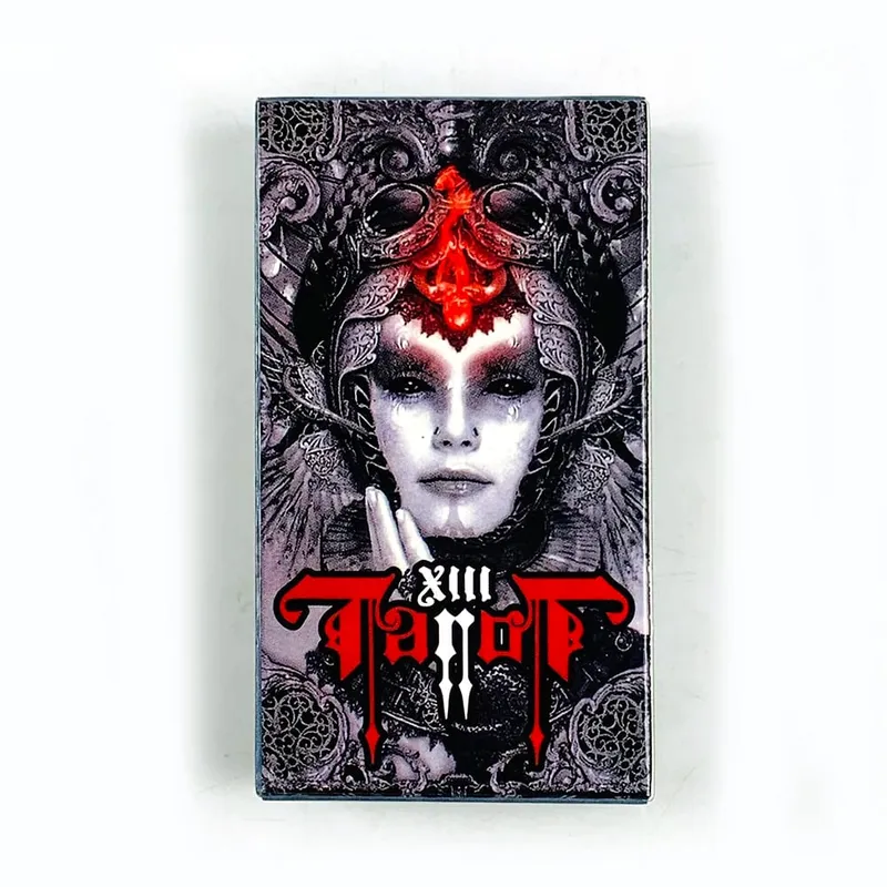 Dark Tarot Cards Deck Board Game Mysterious Divination Edition Borad Playing Games，Holiday Games Leisure Party Card Game