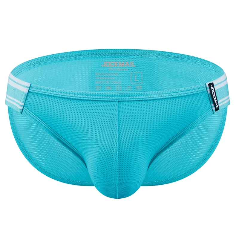 Herreundertøjstrusser Underbukser Nylon Mesh Quick Dry Herre Jockstrap Bikini Slip Herrebokserbukser eller som svømmebadebukser