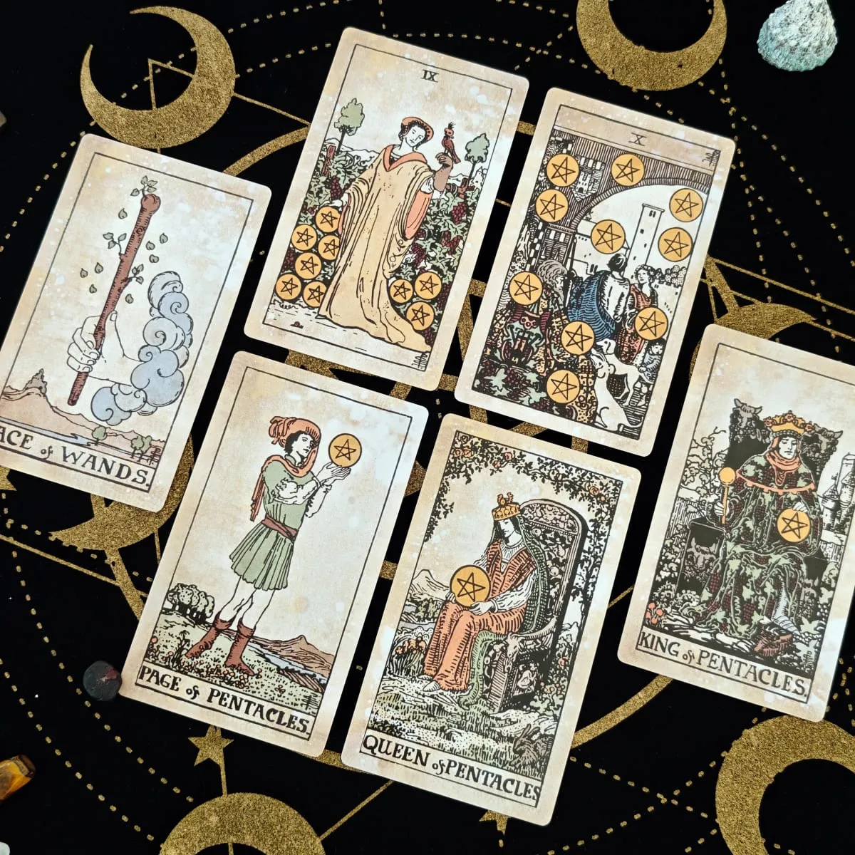 Big Size 12x7cm Tarot Vintage Cards A 78 Rider Deck Oracle English Visions Divination Edition Borad Playing Games