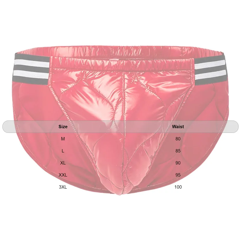 Men Elderly Alzheimer Leak-proof Diaper Cover Warm Padded Quilted Puffer Adaptive Briefs Dementia Bedridden Patient Underwear