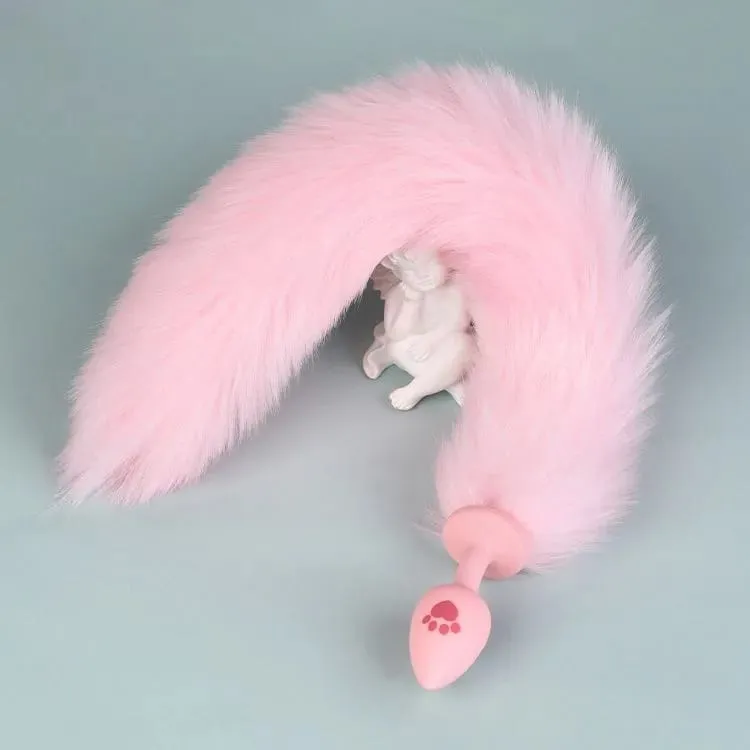 Cat Paw Anal Plug Adult Couple Games Butt Plug Erotic Product Penetration Anal Toy with Hairball Fox Tail Sex Toys for Men Women