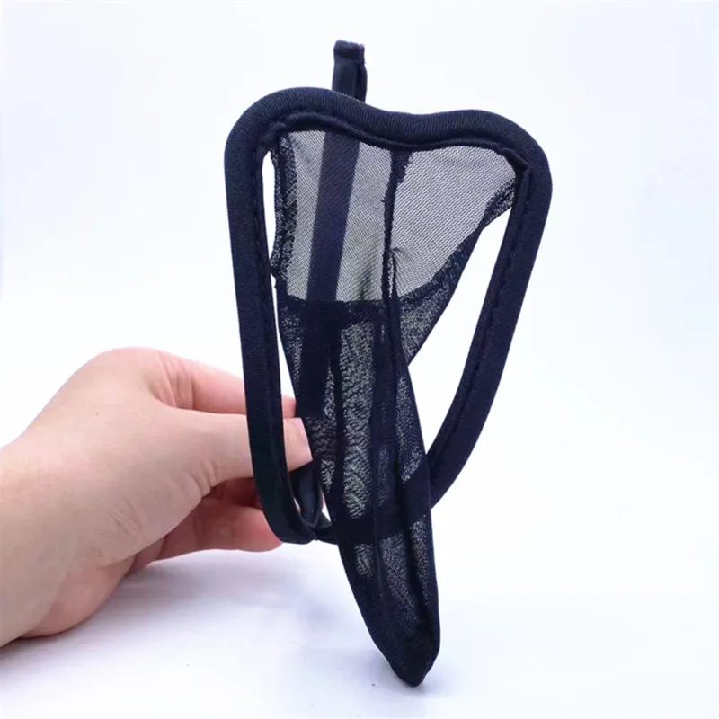 Comfy Fashion Mens Brief C-String Solid Thong Underpants Underwear Bikini Briefs Bulge Pouch Comfortable Lingerie