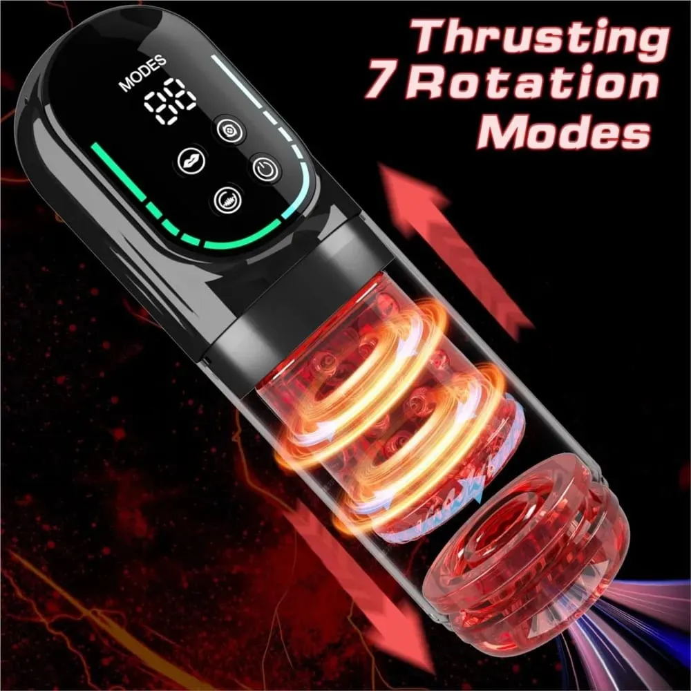 Automatic Male Masturbator Cup Pocket Pussy Stroker Realistic Vagina Tight Suction Vibrating Deep Stimulation Sex Toy for Men — image 3