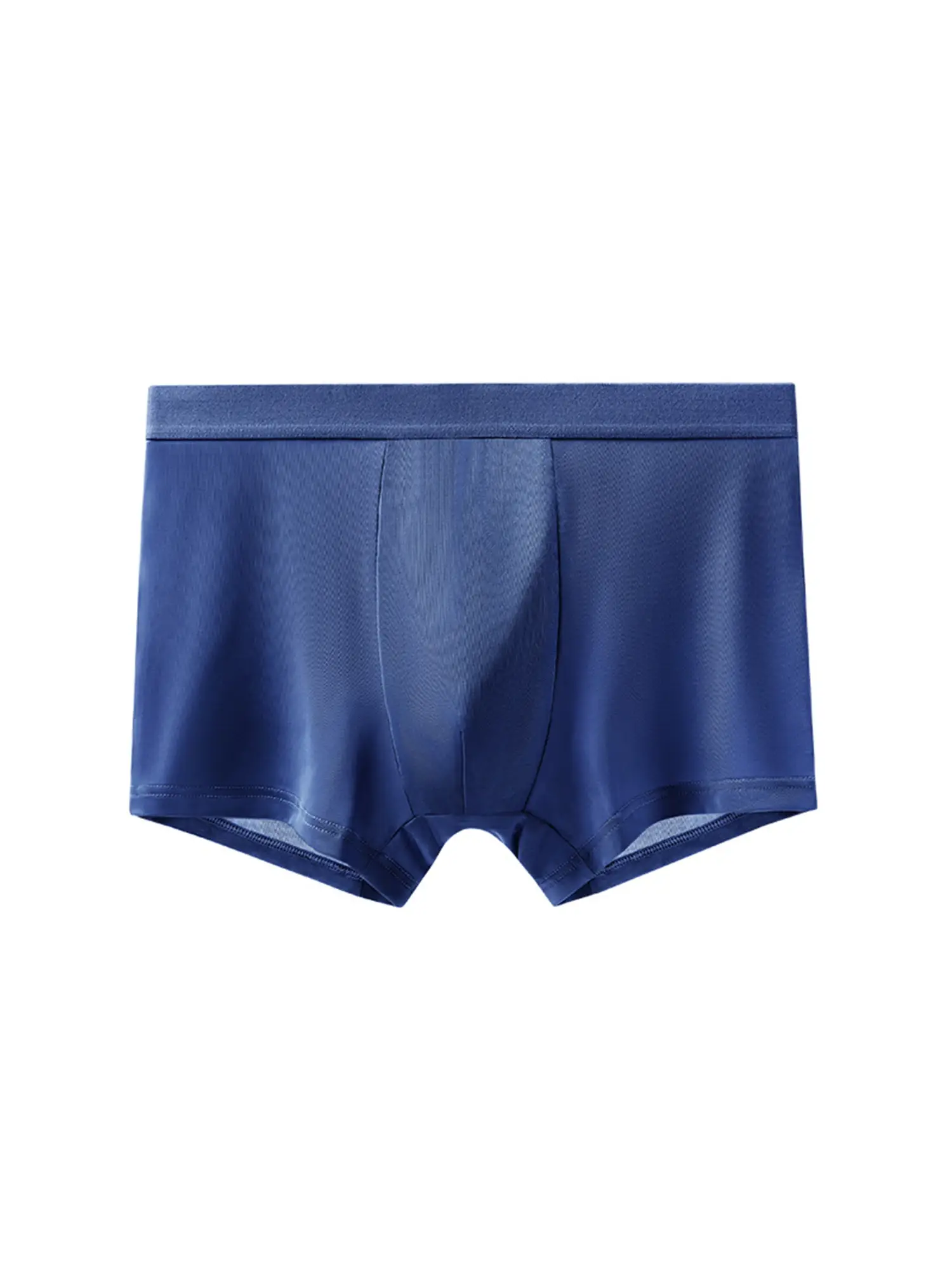 3Pcs/Set Men Boxer Shorts Ice Silk Underwear Antibacterial Boxer Brifes Comfort Panties Fashion Men Underpants Lingeries — image 4