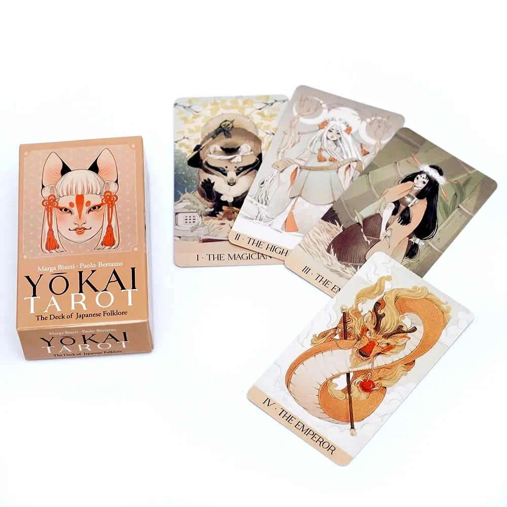Yokai Tarot Deck Tarot Cards Rooted In Japanese Folklore English Version Board Game Family Telling Party Game Oracle Cards Toy