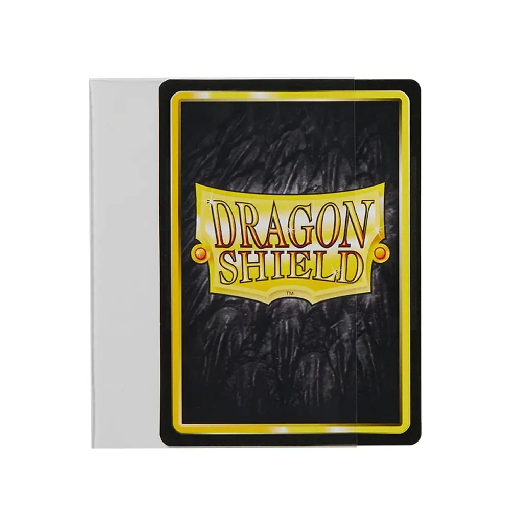 100 STK/ÆSKE Standardstørrelse Dragon Shield Nye ærmer 63x88 mm klare mattekortdæksler til MTG/PKM brætspilskort ærme