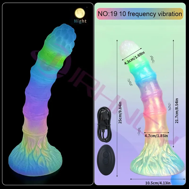 Vibrator Anal Dildos for Women Masturbator Consolador Silicone 10 Frequency Vibrador Anal Plug 18+ G Spot Clitoral Stimulator