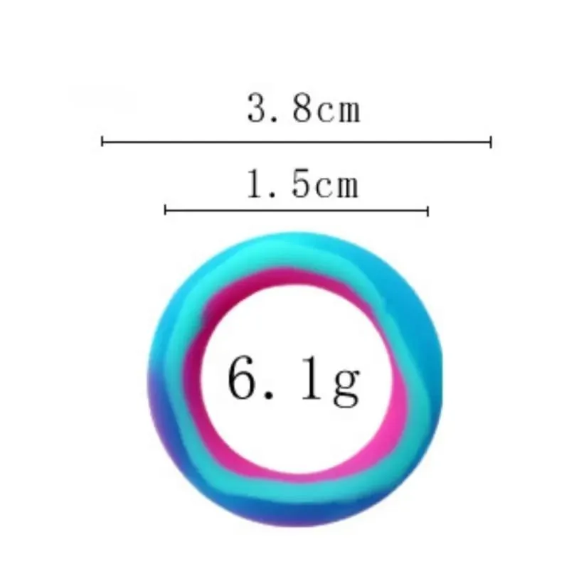 S/M/L Penis Cock Ring Sex Toys For Men Delay Ejaculation Erection Scrotum Semen Lock Binding High Elasticity Time Lasting ring