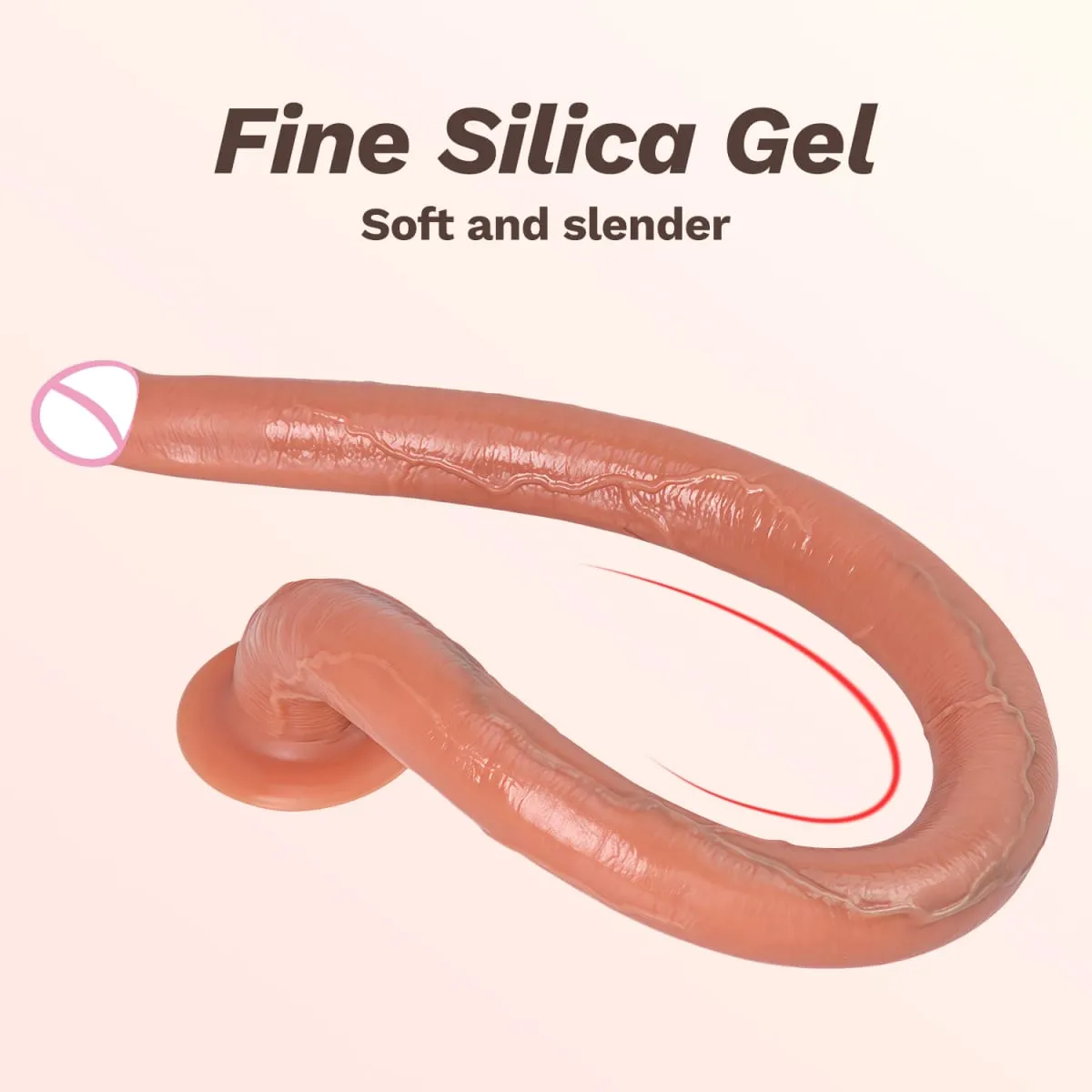 Realistic Long Dildo Penis Anal Vaginal Stimulator Liquid Silicone Dildos Sex Toys for Women Lesbian Couples Men Gay Adult Anal
