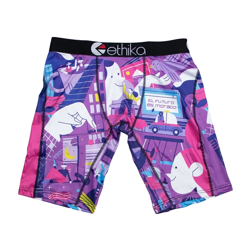 1Pcs Men Underwear Breathable Summer Swimming Mens Boxershorts Panties Plus Size S-3XL Man Underpants Men's Boxers Briefs