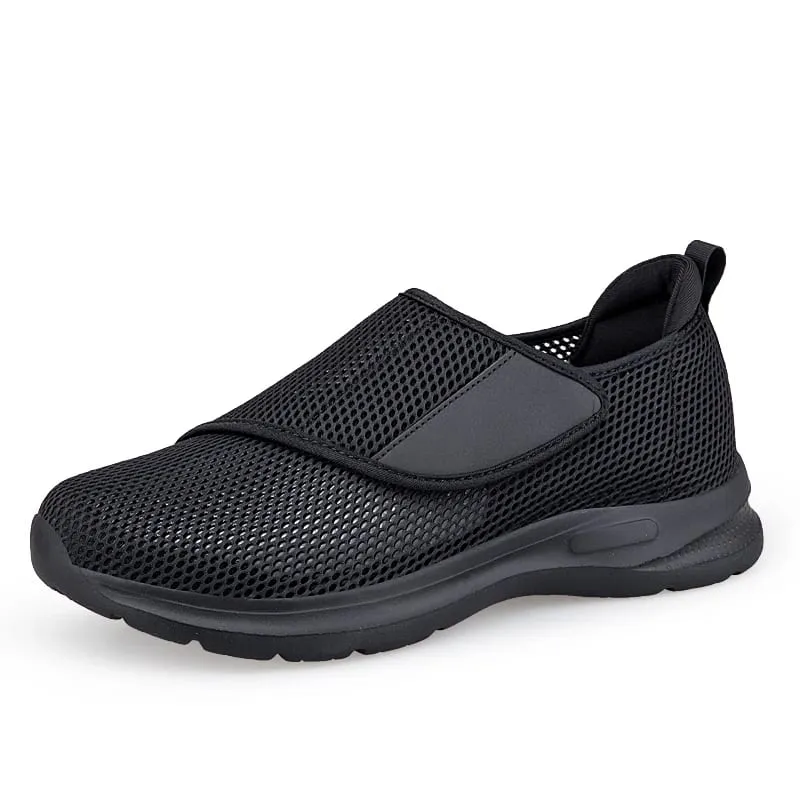 Popular Casual Men's Orthopedics Wide Feet Swollen Shoes Thumb Eversion Adjusting Soft Comfortable Diabetic Shoes Walking Shoes