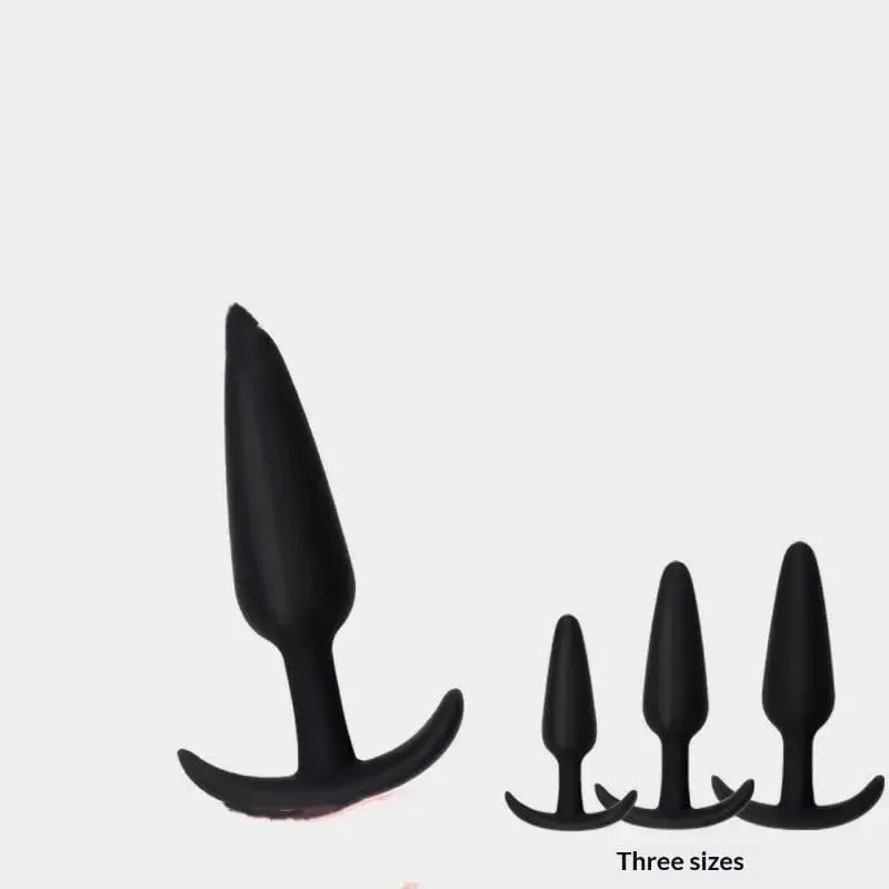 [NM]1/3Pcs Soft Silicone Anal Butt Plug Stimulator Adult Sex Toys Anal Plug For Men/Women Prostate Massager Anal Trainer[NM]