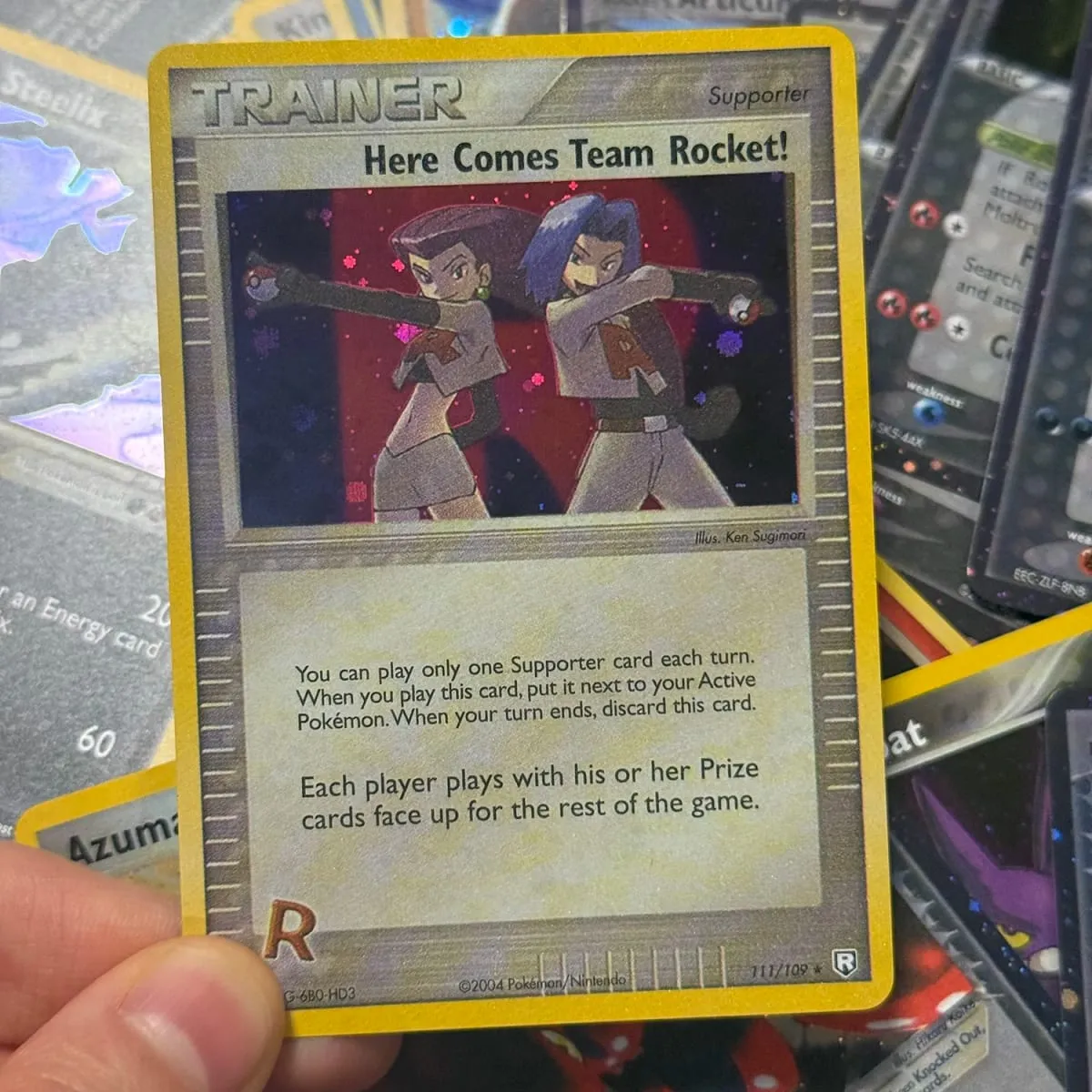 Proxy Cards Team Rocket Returns (TR) Rocket’s Moltres Rocket’s Sneasel Treecko Star Dark Ampharos Azumarill Mudkip Star