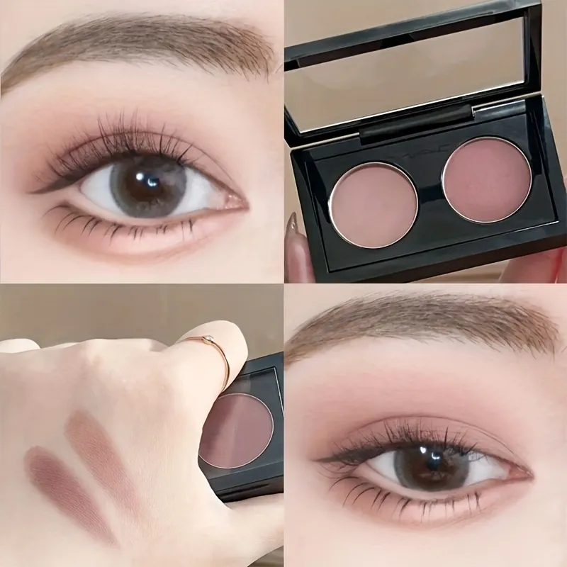 Phantom Bear Mini Dual Finish Eyeshadow Multi Shades for Daily Party Smoky Eye Makeup — image 2