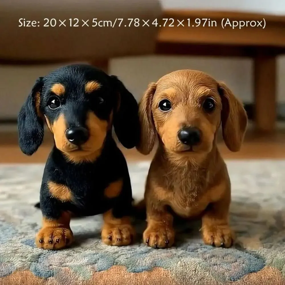 Brinquedo de pelúcia de cachorro macio imita movimento natural simulação imitar pelúcia bonito realista animais de pelúcia para suporte emocional