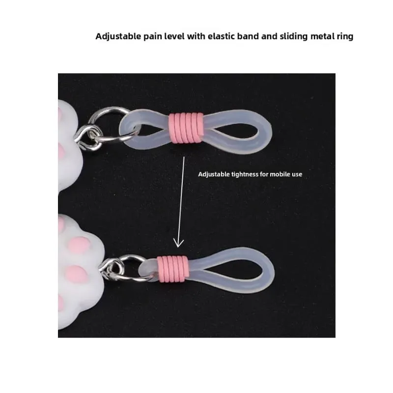 1 Pair Women Silicone Nipple Clamps Chest Clitoris Stimulation Small Bell Breast Clips Sex Toys For Women — image 3