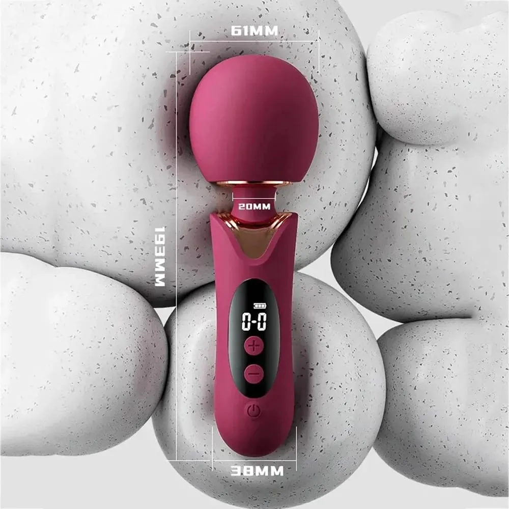 Powerful Large AV Magic Wand Vibrators Stimulation G Spot Nipple Clitoral Massager Vaginal Female Masturbator Sex Toys