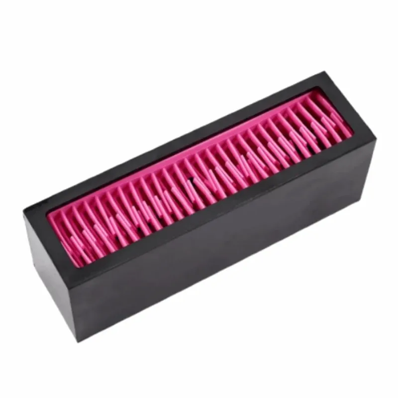 Sáng Tạo Hộp Đựng Cọ Trang Điểm Nhỏ Gọn Chống Trơn Trượt Hộp Đựng Bút Dung Tích Lớn Di Động Bàn Chải Mỹ Phẩm Giá Phơi