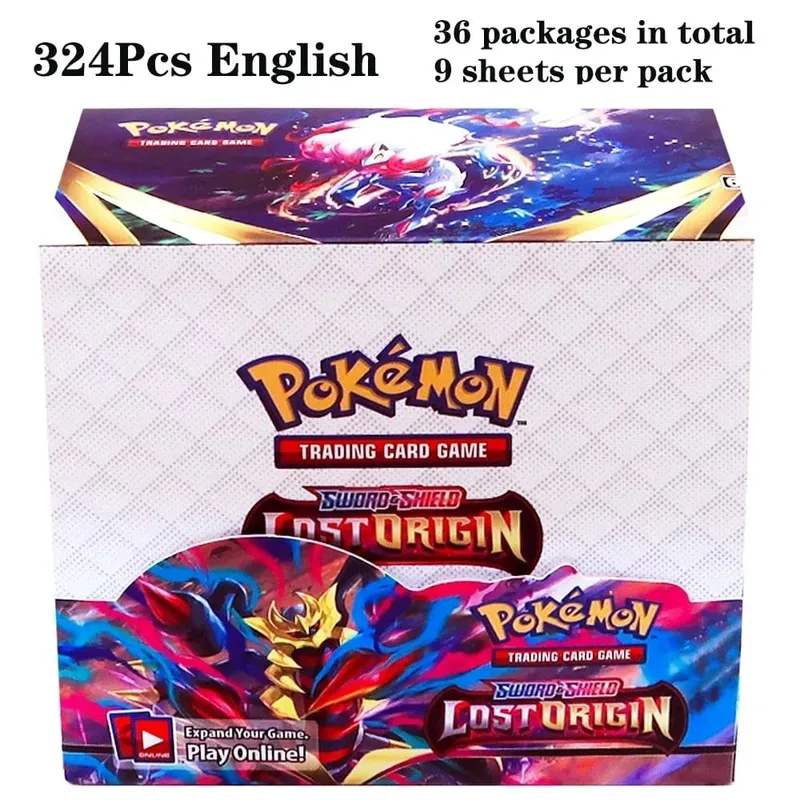 324Pcs Pokemon TCG: Sword & Shield Tempest Bonds Booster Box Trading Card Game Pokemon Card Kids Toys Board Game — image 19