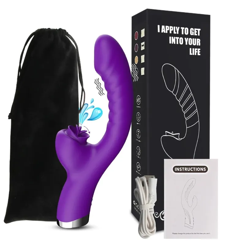 Sex Toy Sucking Vibrator For Women G Spot Clitoral Stimulator Dildo Nipple Female Masturbator Vibrators Vaginal Massage Stick