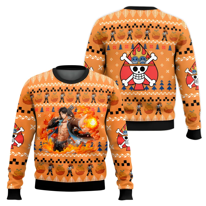 Fantasy chainsaw Christmas Carnival Unisex Sweater Santa Claus Sweater 3D Sweater Autumn and Winter Premium Clothing