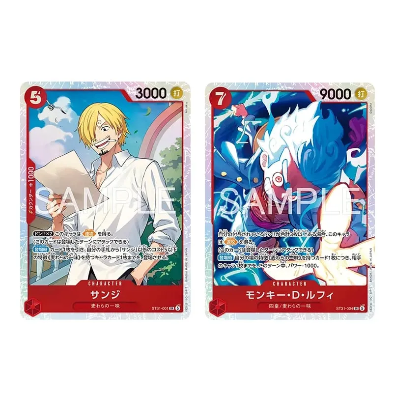 New BANDAI One Piece Card Game Zoro Roronoa ST-31 Starter Deck TCG JAPAN Collection Card in Stock