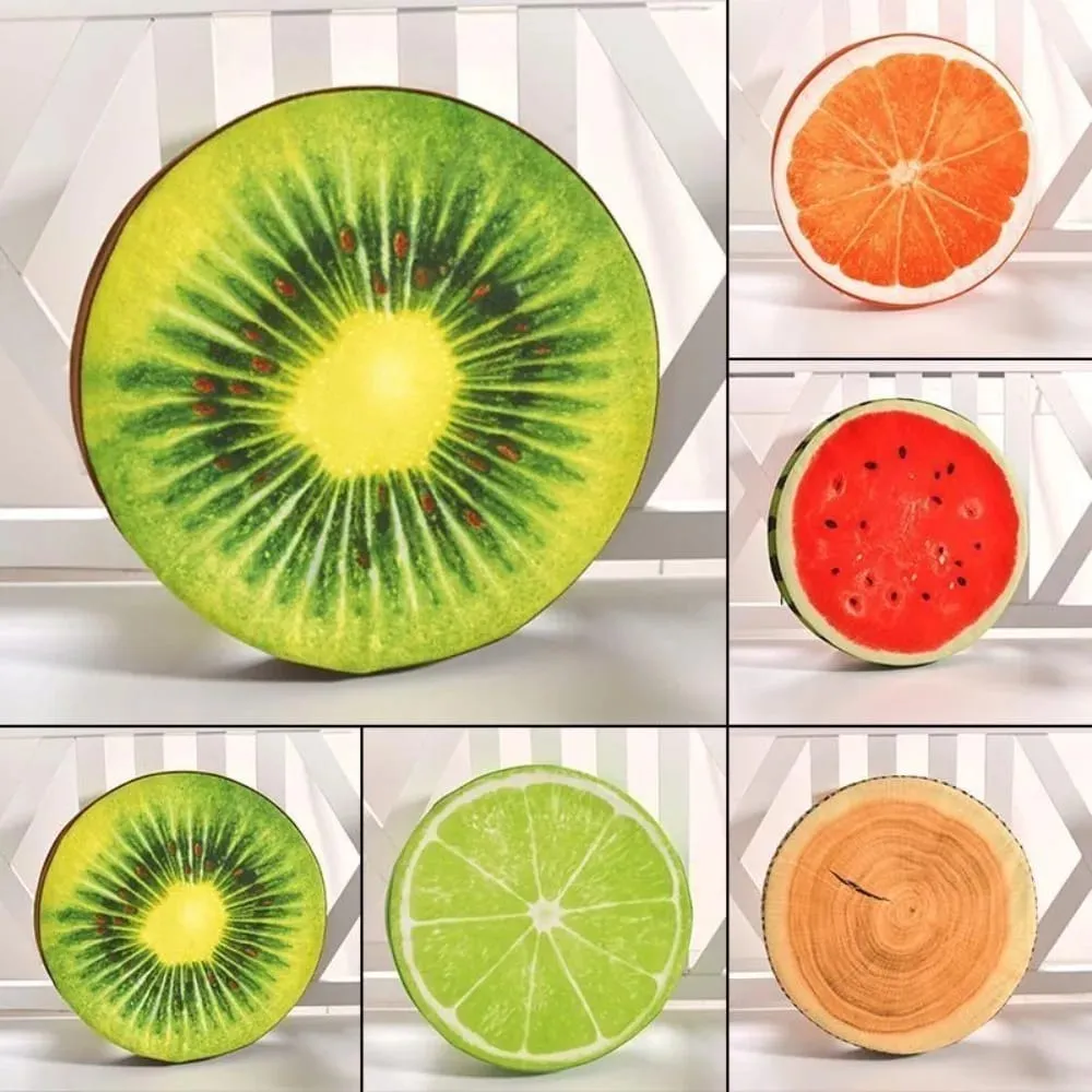 Soft Kindergarten Garden Dining Outdoor Sofa Pillow Round Pillow Seat Pads Chair Cushions Fruit Seat Pads