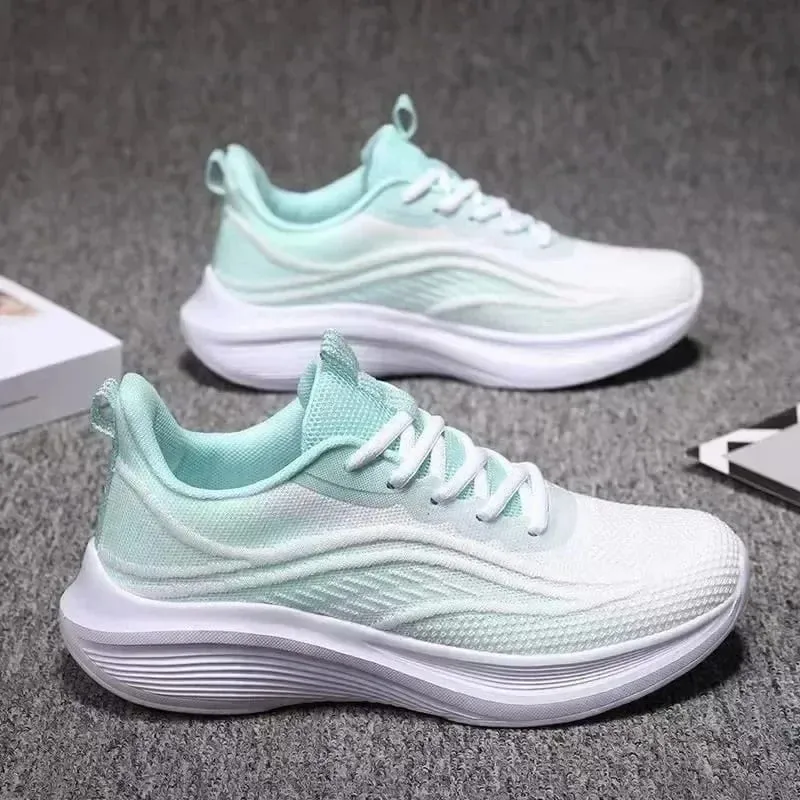 Casual Running Summer Fashion Anti Slip Hiking Breathability Athletic Shoe Tennis Woman Trend Woman Sneakers Couple — image 3