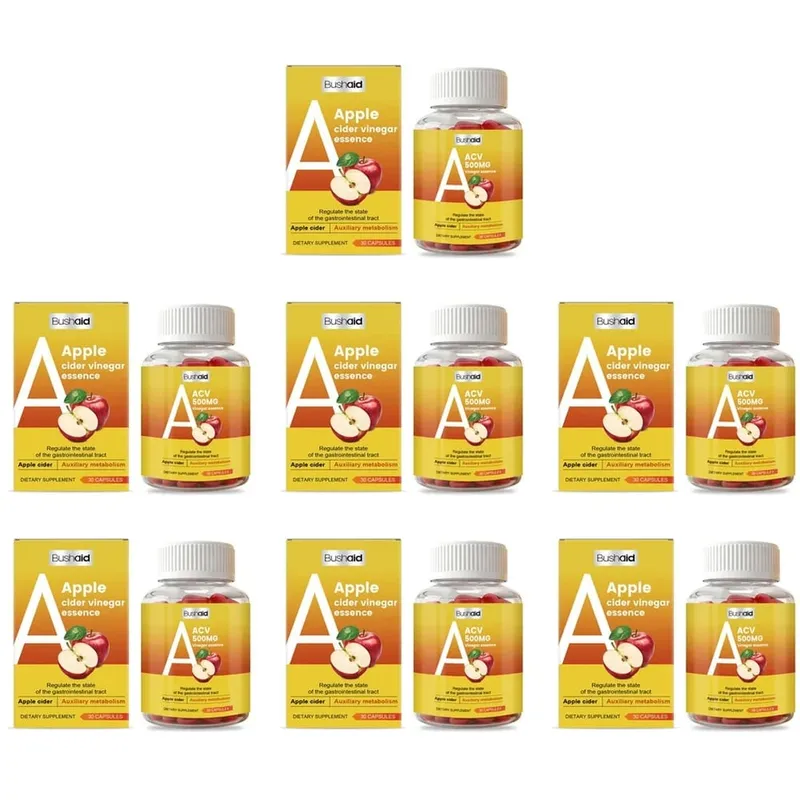30 Capsules Apple Cider Vinegar with L-Carnitine Energy Maintenance Green Tea Extract (85% Catechins) for Health Support