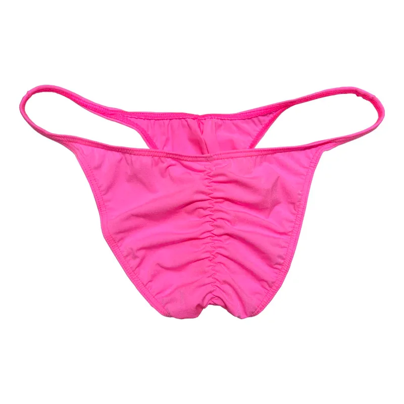 Men's Soft Micro Brief Underwear Mini Panties Comfortable Brief Breathable Lightweight Men Low Rise Mini Triangle Cut Underwear
