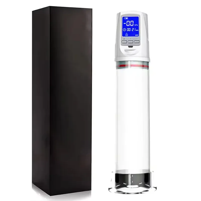 Luxurious Field Automatic Penis Pump Suction Vacuum Male Masturbation Penis Extender Dick Erection Enhancement Trainer Sex Toys