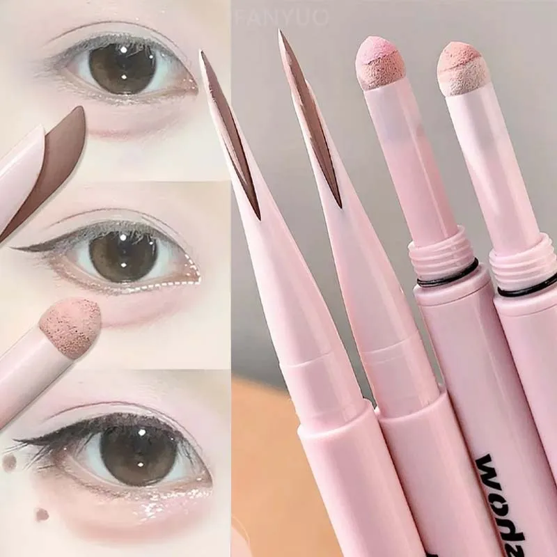 Double-end Lying Silkworm Eyeliner Shadow Highlight Glitter Matte Aegyosal Pen Natural Long Lasting Brightening Cream Eye Makeup