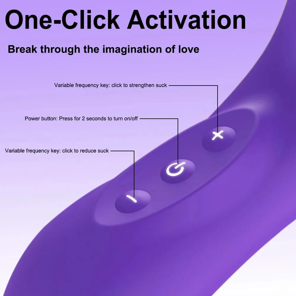 Powerful Clitoral Sucker Vibrator Nipple Clitoris Stimulator Massager 10 Mode Oral Blowjob Vacuum Sex Toys for Women Masturbator