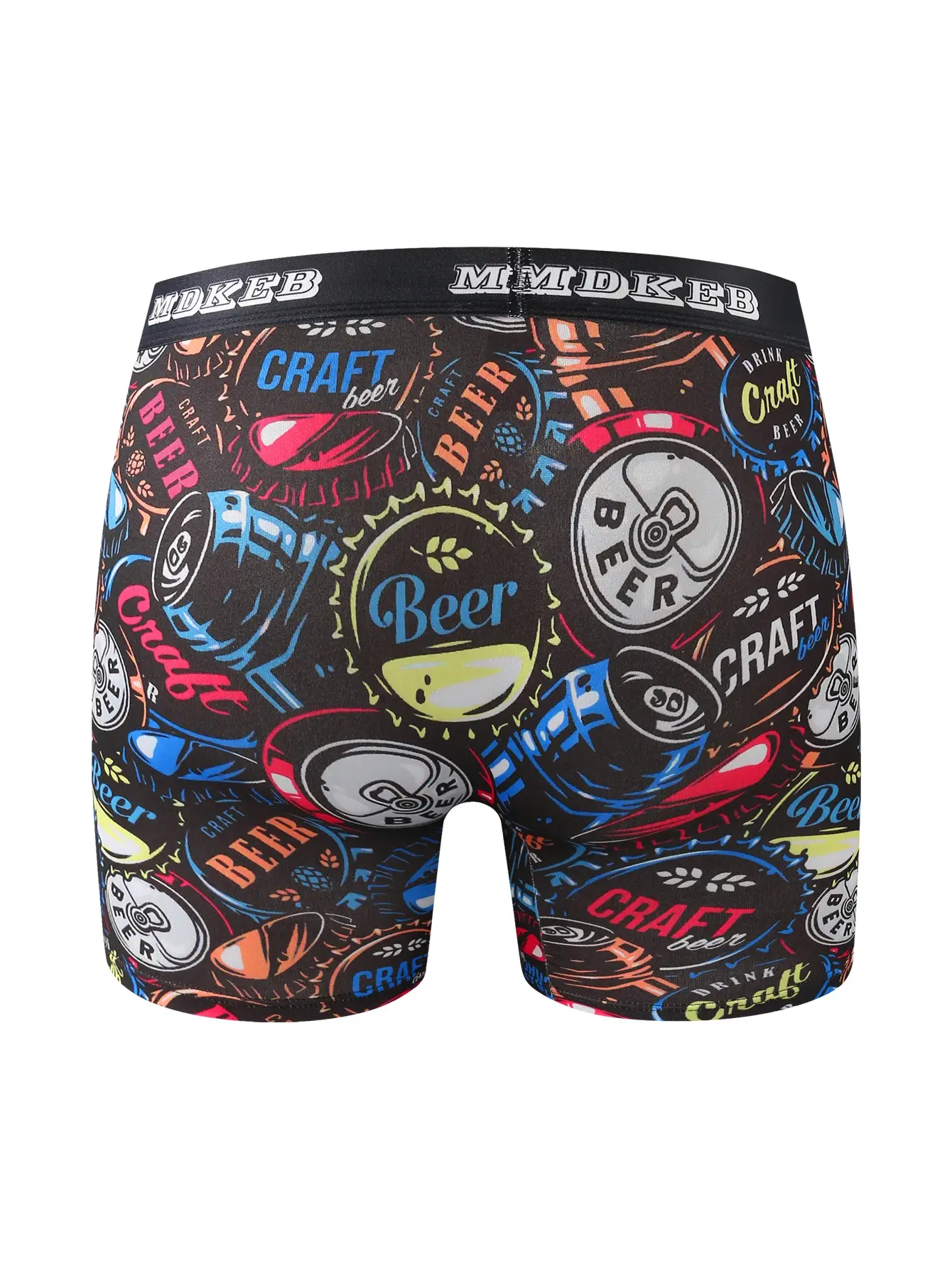 Boxer long à motif graffiti pour hommes, dix pièces, boxer long respirant et confortable à haute élasticité, boxe