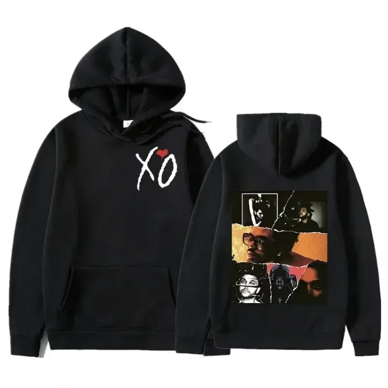 Retro The Weeknd Graphic Hoodie After Hours Til Dawn Oversized Sweatshirt Men's Women's Hip Hop Rock Hoodies Harajuku Streetwear — image 1