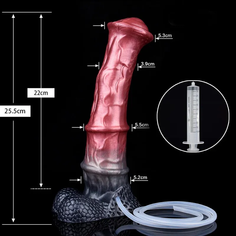 Fantasy Horse Anal Dildos Monster Penis G-Spot Stimulator Squirting Anal Plug Huge Cock Flirting Sex Toys for Men Women 18
