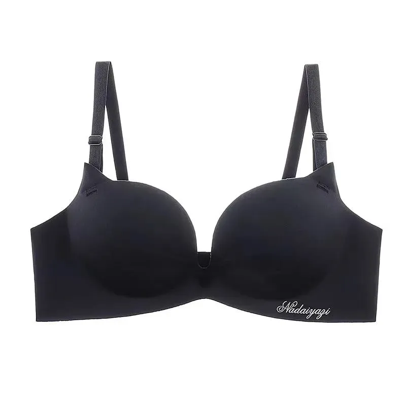 Sexy Hollow Out Bras for Women Lingerie Seamless Wireless Push Up Bra Bralette Comfortable Brassiere Female Underwear Intimates — image 7