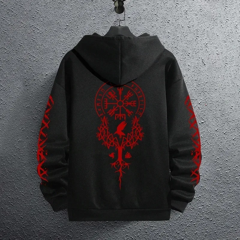 2025 Brand New Black Sweatshirts Autumn Winter Male Daily Casual Sporty Jogging Hoodie Men's Outwear Fashion Pullover