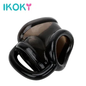 Cock Ring Penis Enlargement Stretcher Chastity Cage Mga Sex Toys para sa Mga Lalaki Medikal Pagkaantala Ejaculation Strapon Lalaki Masturbator Machine