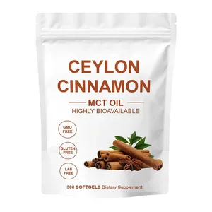 300 stk Ceylon Cinnamon Softgels Rene ingredienser Kosttilskud for afbalanceret ernæring Immunstøtte Nem fordøjelse