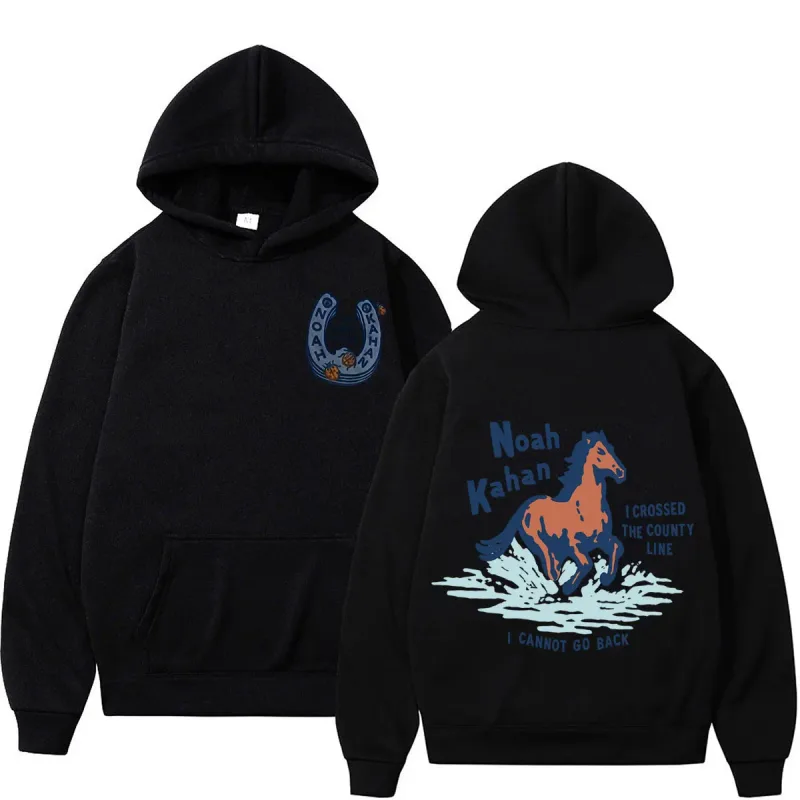 Noah Kahan The Great Divide Tour 2026 graphique sweat à capuche pour homme femmes mode vêtements pull décontracté surdimensionné hiver sweats
